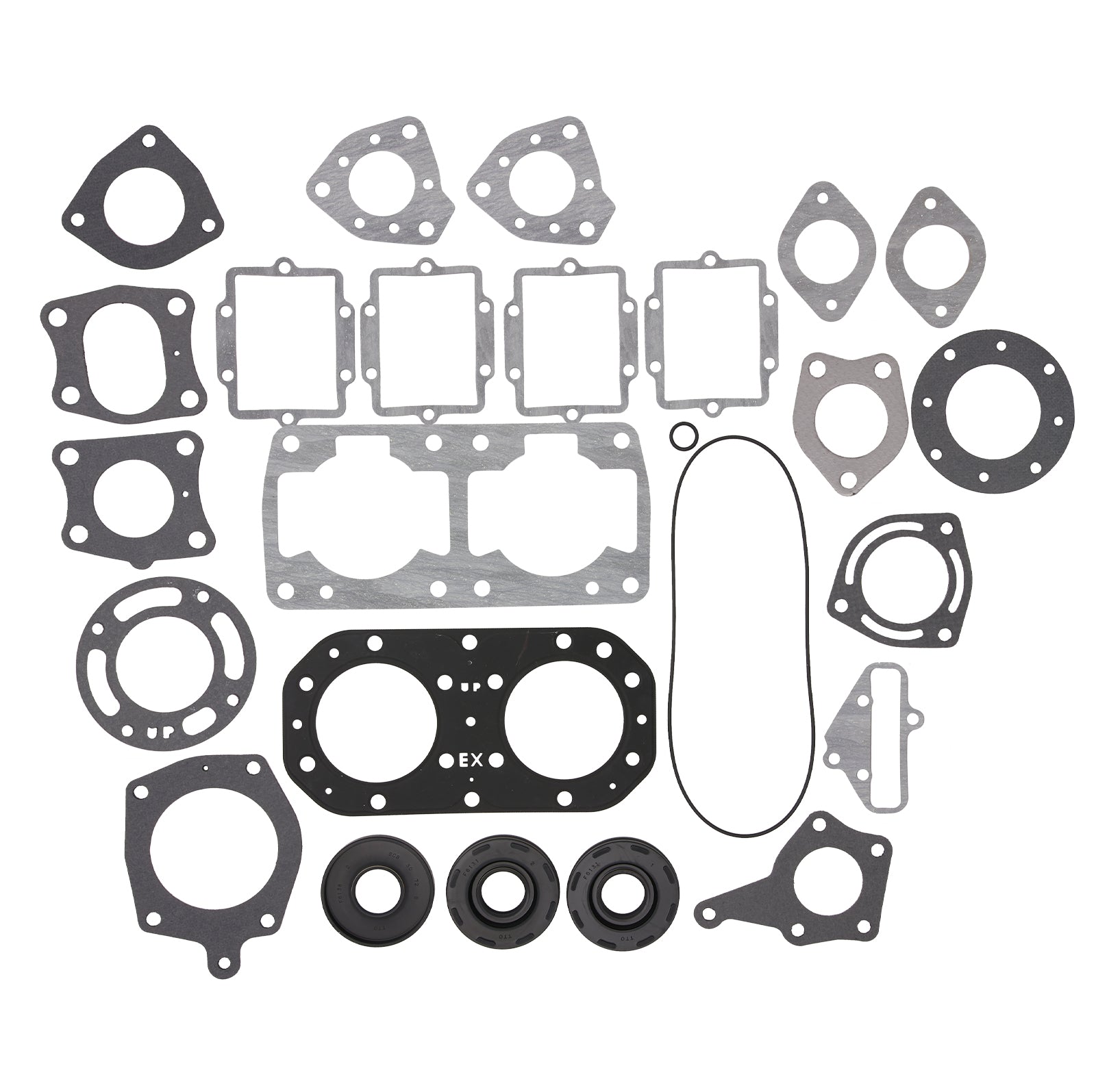 Complete Gasket Kit Fits Kawasaki 11004-3708 11060-3711 SS XI SX