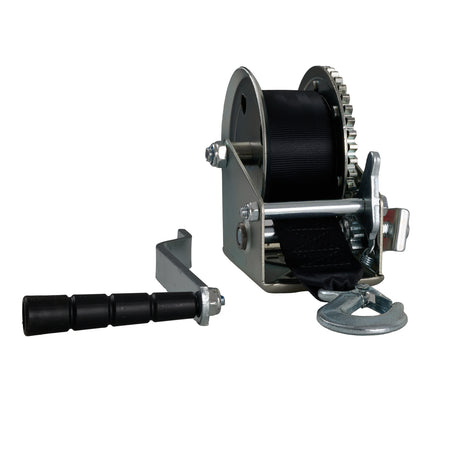 Watercraft Superstore 900lb winch with strap and bow loop for Jet Ski trailer