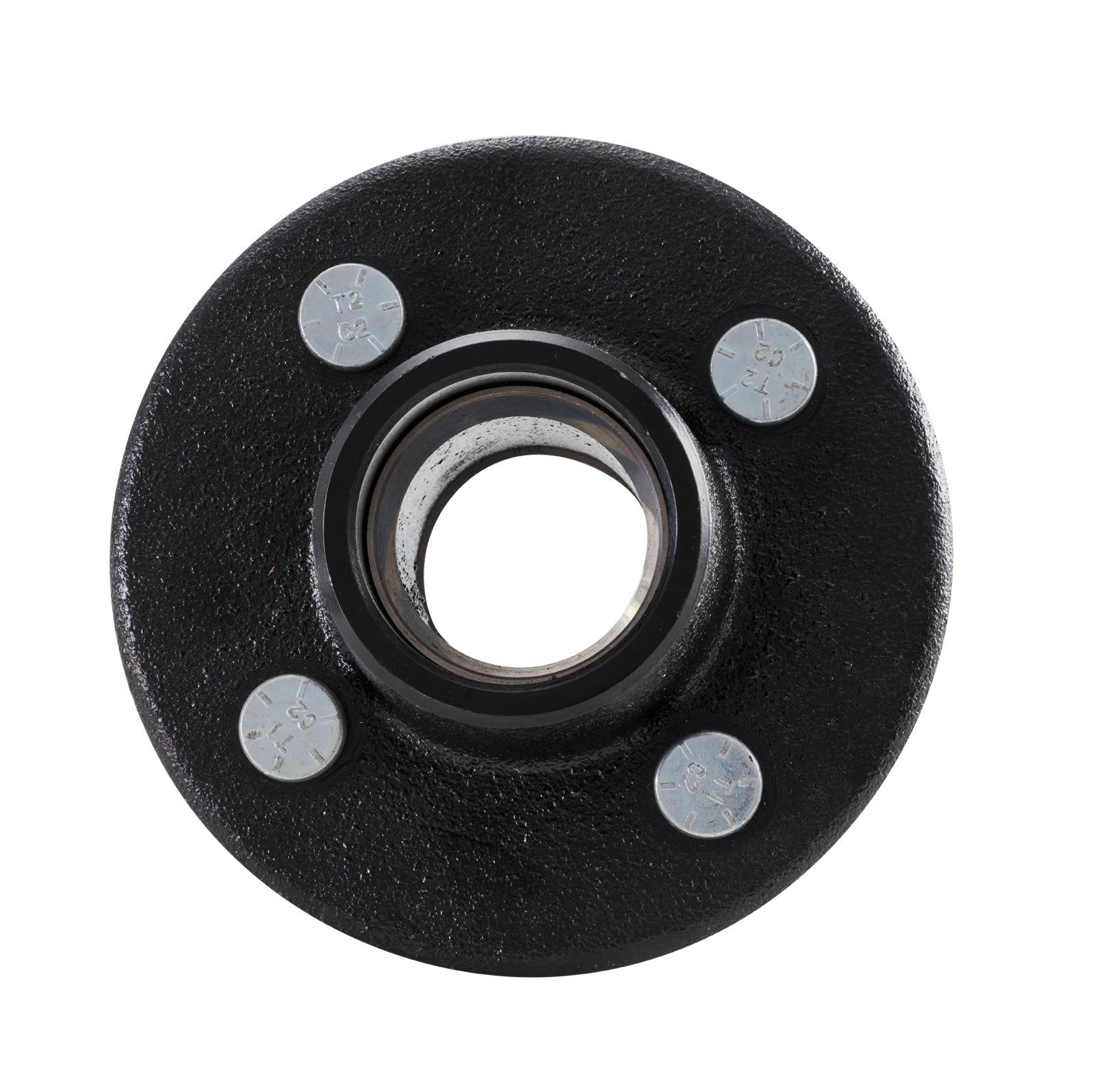Trailer hub kit, 4-bolt hub with 1-inch bearing size for Jet Ski trailer wheels