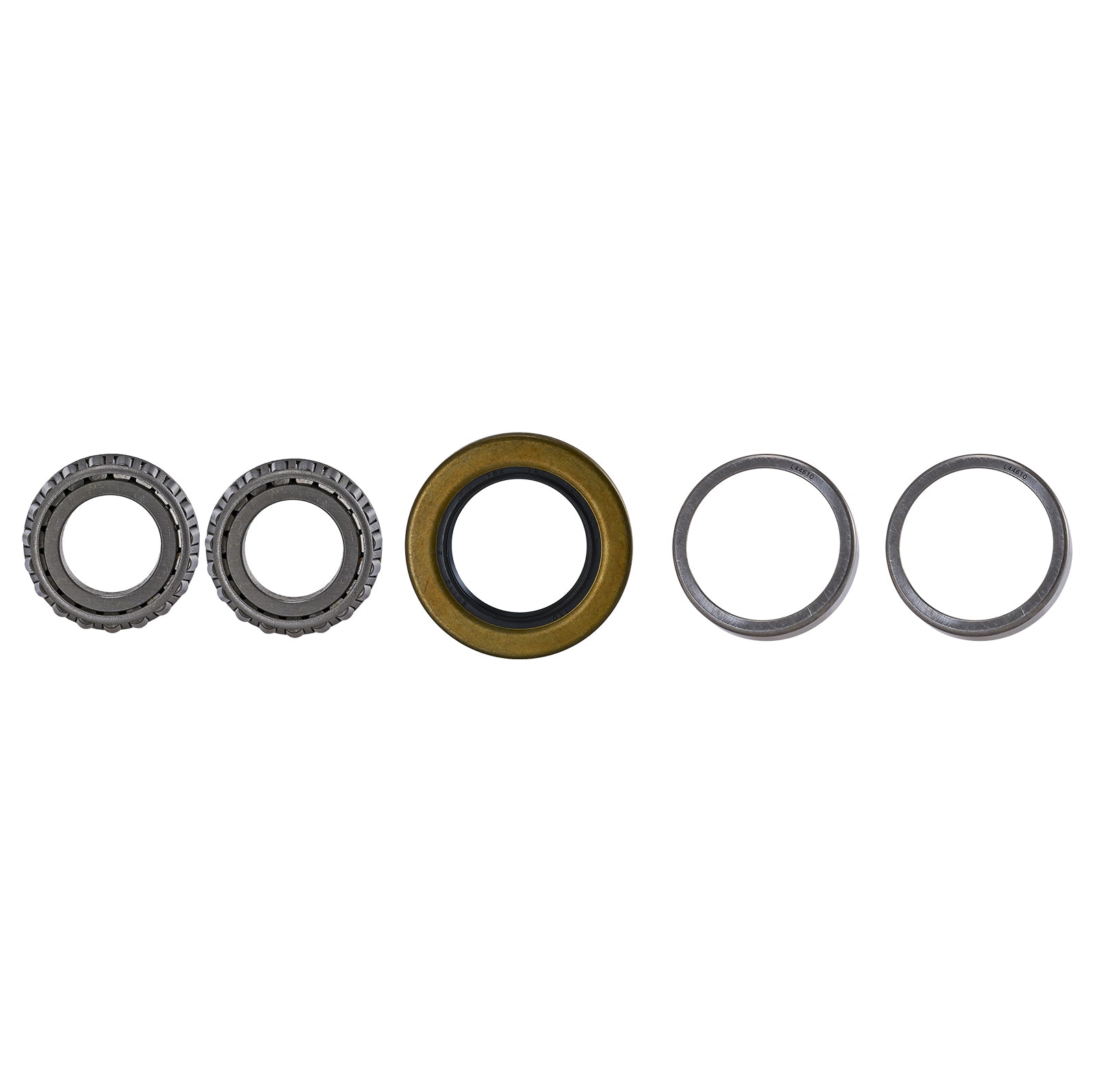 Trailer hub kit, 4-bolt hub with 1-inch bearing size for Jet Ski trailer wheels