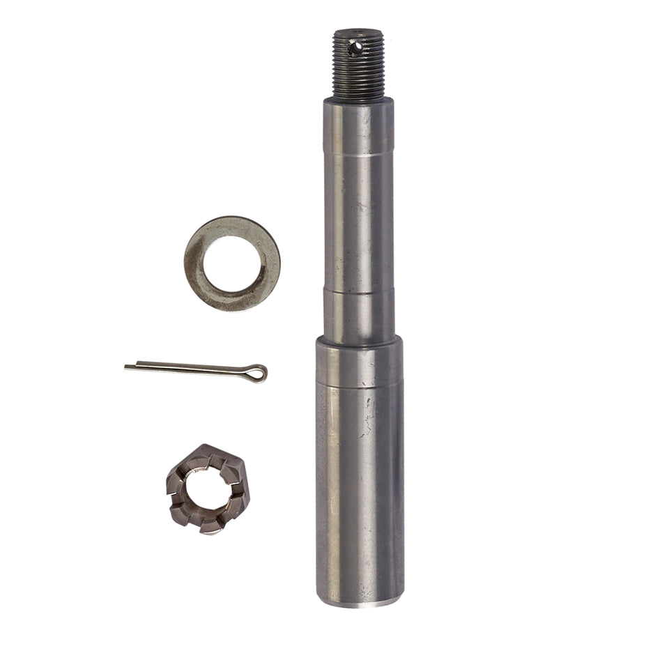 1" Trailer Axle SpIndle with Nut, Washer and Cotter Pin