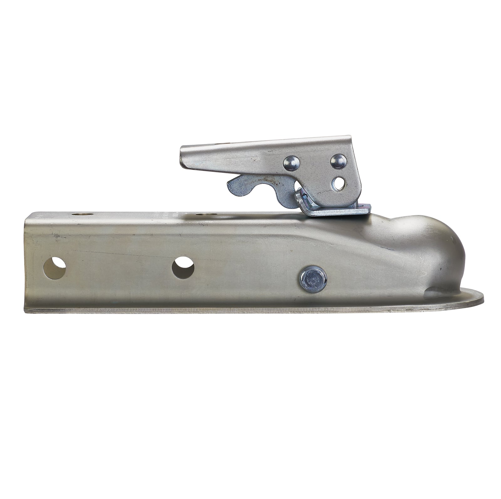 Trailer coupler for 2-inch ball and 2-inch channel, 3500 lb capacity, Jet Ski compatibility