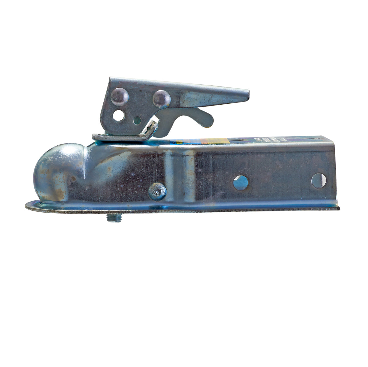 Trailer coupler for 1-7/8 in ball and 2-1/2 in channel, 2000 lb capacity, for Jet Ski trailers