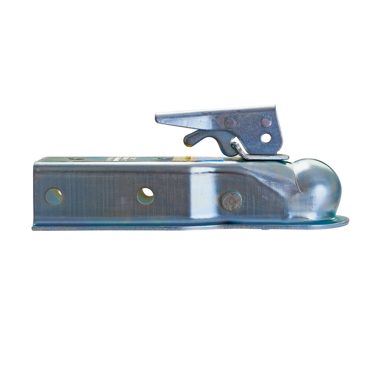 Trailer coupler for 2-inch ball and 2-1/2-inch channel, 3500 lb capacity, suitable for Jet Ski trailer