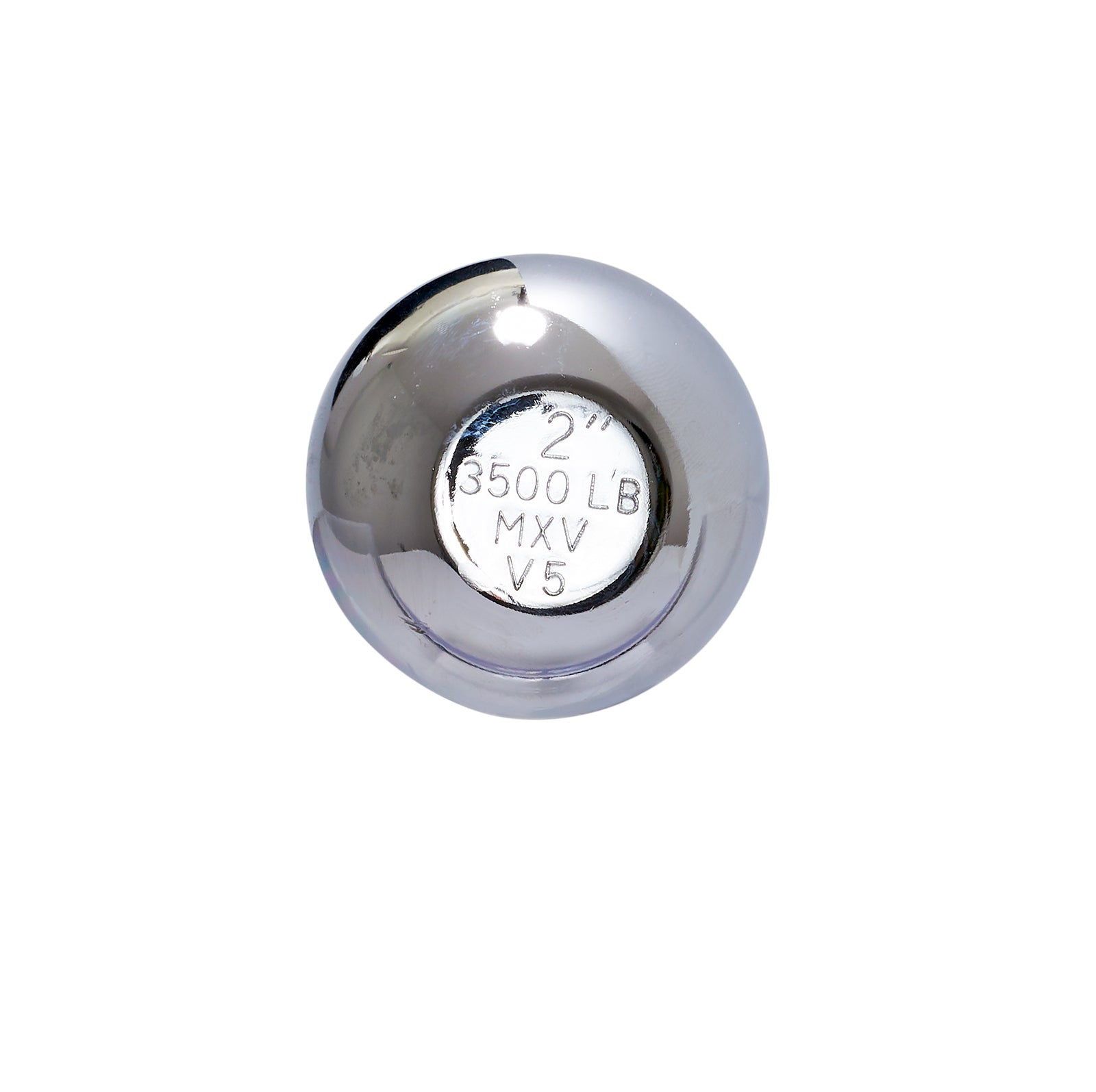 Trailer ball with 2-inch ball and 2-inch shaft for Jet Ski trailer hitch