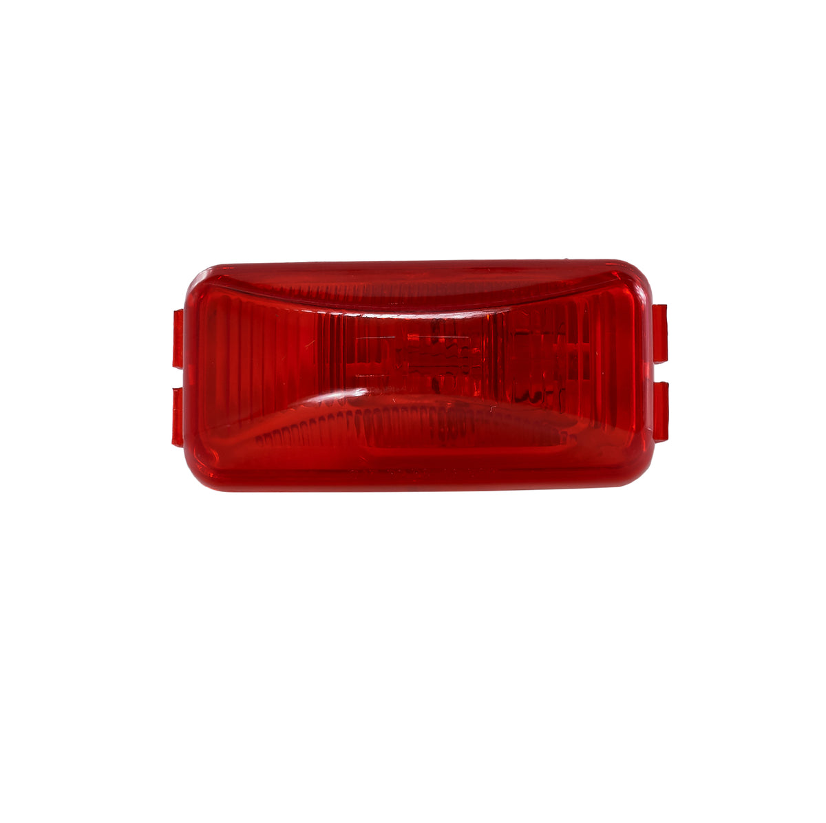 Rectangular clearance marker light for Jet Ski trailer, amber lens with mounting base