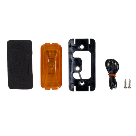 Amber marker light kit for Jet Ski, includes lights and wiring harness
