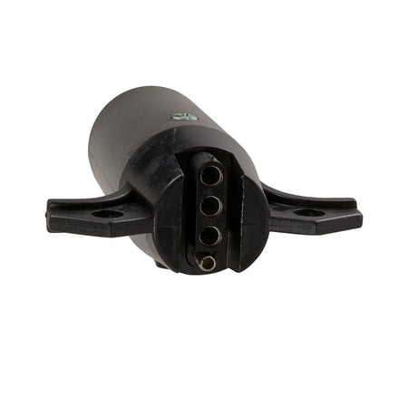 7-Way round pole to 4-way flat trailer adapter for Jet Ski trailer wiring connection