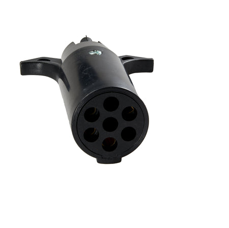 7-Way round pole to 4-way flat trailer adapter for Jet Ski trailer wiring connection