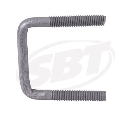 Galvanized U-bolt, 1/2 in x 3 1/16 in x 3 3/16 in, for Jet Ski applications