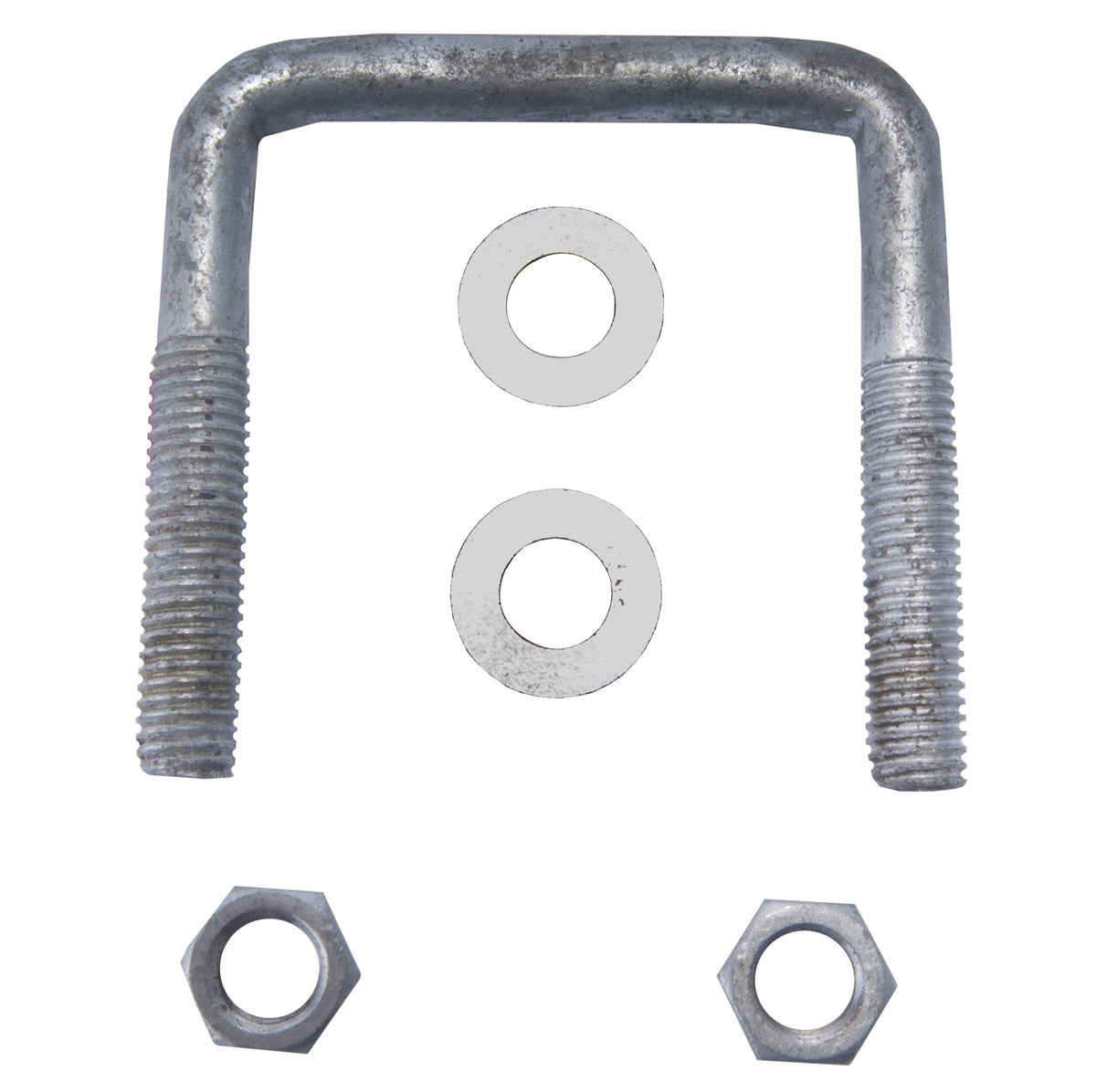 Galvanized U-bolt, 1/2 in x 3 1/16 in x 3 3/16 in, for Jet Ski applications