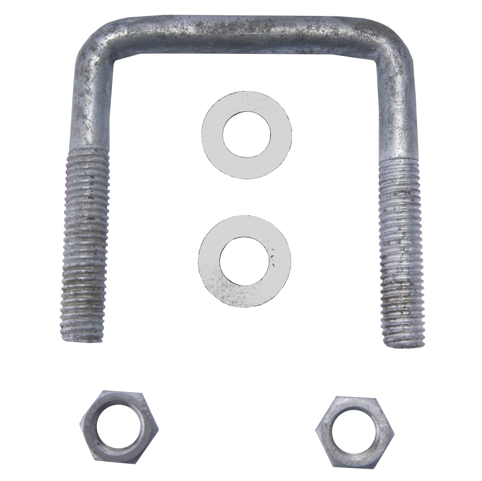 Galvanized U-bolt, 1/2 in x 3 1/16 in x 3 3/16 in, for Jet Ski applications