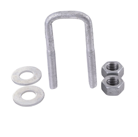 7/16 x 1 9/16 x 3 9/16 galvanized U-bolt for Jet Ski mounting and securing applications
