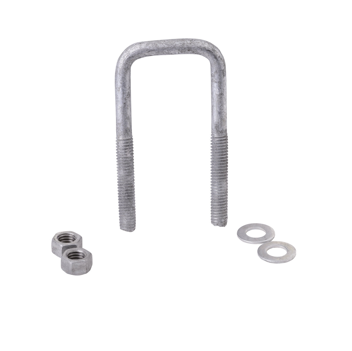 3/8 x 1 5/8 x 3 9/16 zinc plated U-bolt for Jet Ski mounting