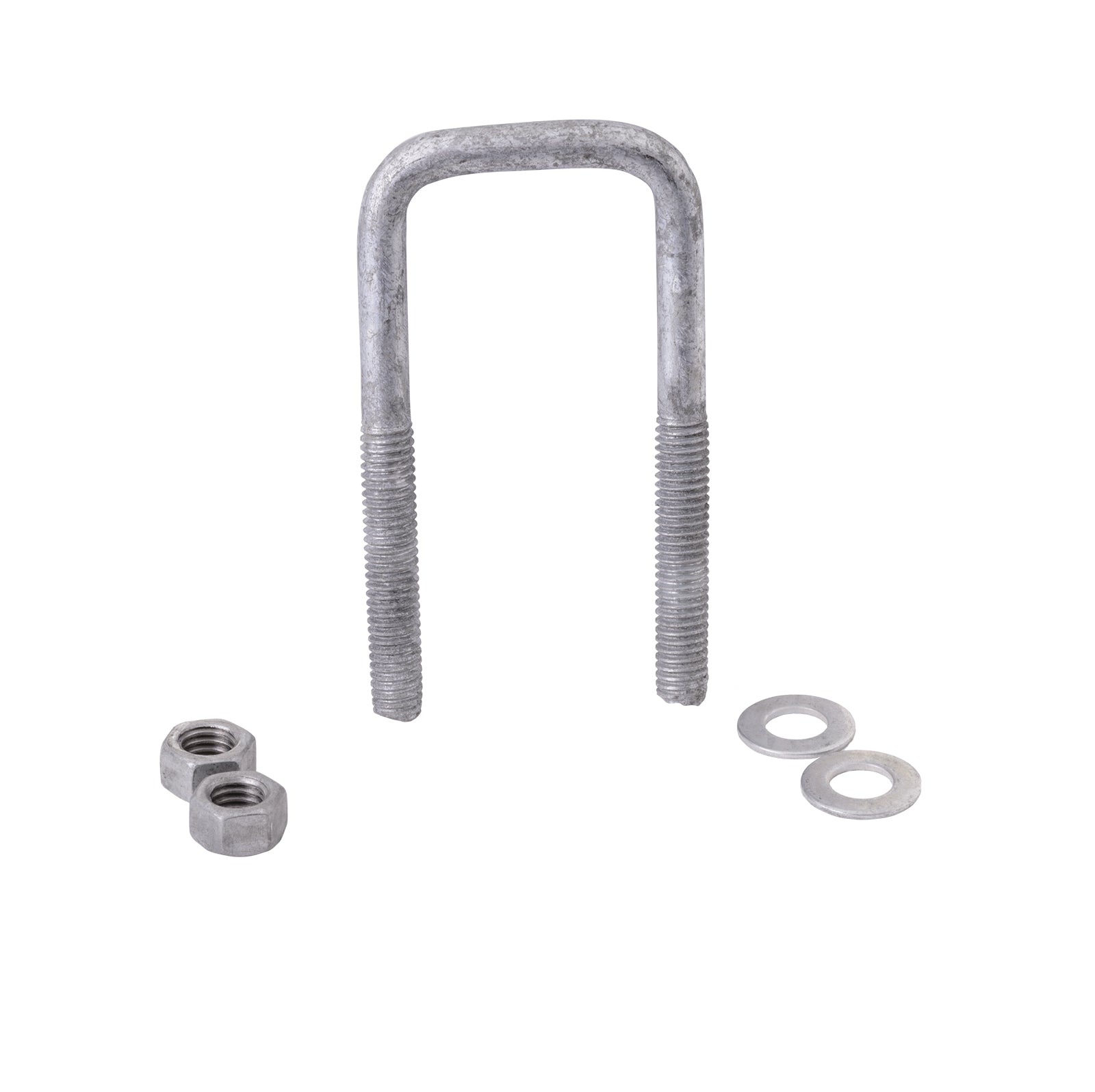 3/8 x 1 5/8 x 3 9/16 zinc plated U-bolt for Jet Ski mounting