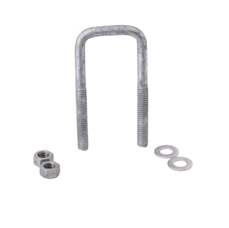 3/8 x 1 5/8 x 3 9/16 zinc plated U-bolt for Jet Ski mounting