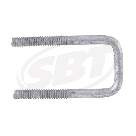 3/8 x 1 5/8 x 3 9/16 zinc plated U-bolt for Jet Ski mounting