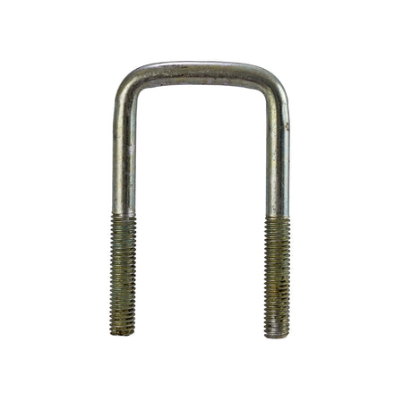 2 1/8 x 4 U-bolt for Jet Ski trailer mounting, metal threaded U-shaped bolt for securing axle or brackets