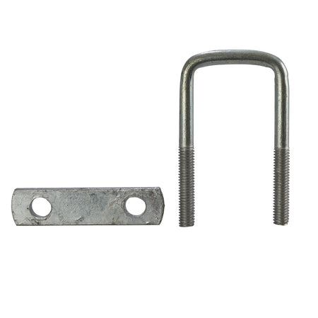 2-1/8 x 4-4 U-bolts with frame strap for Jet Ski trailer mounting
