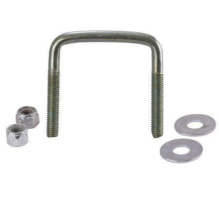 Trailer U-BolTS with frame straps, 3-1/8 x 3 with 5 inch strap for Jet Ski trailer