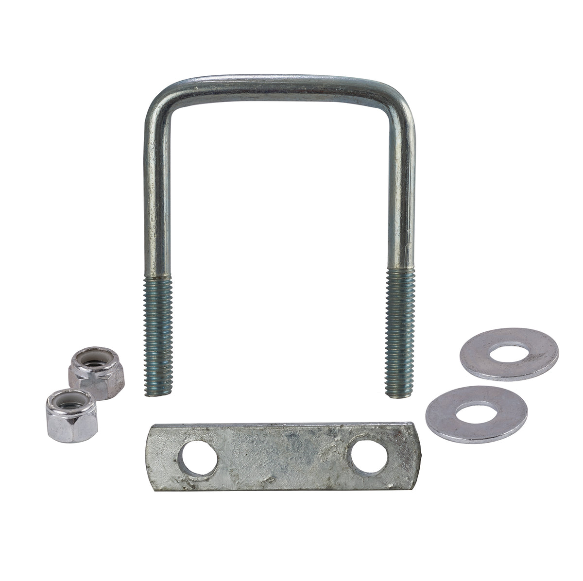 3-1/8 x 4-5 U-bolts with frame straps for Jet Ski trailer mounting
