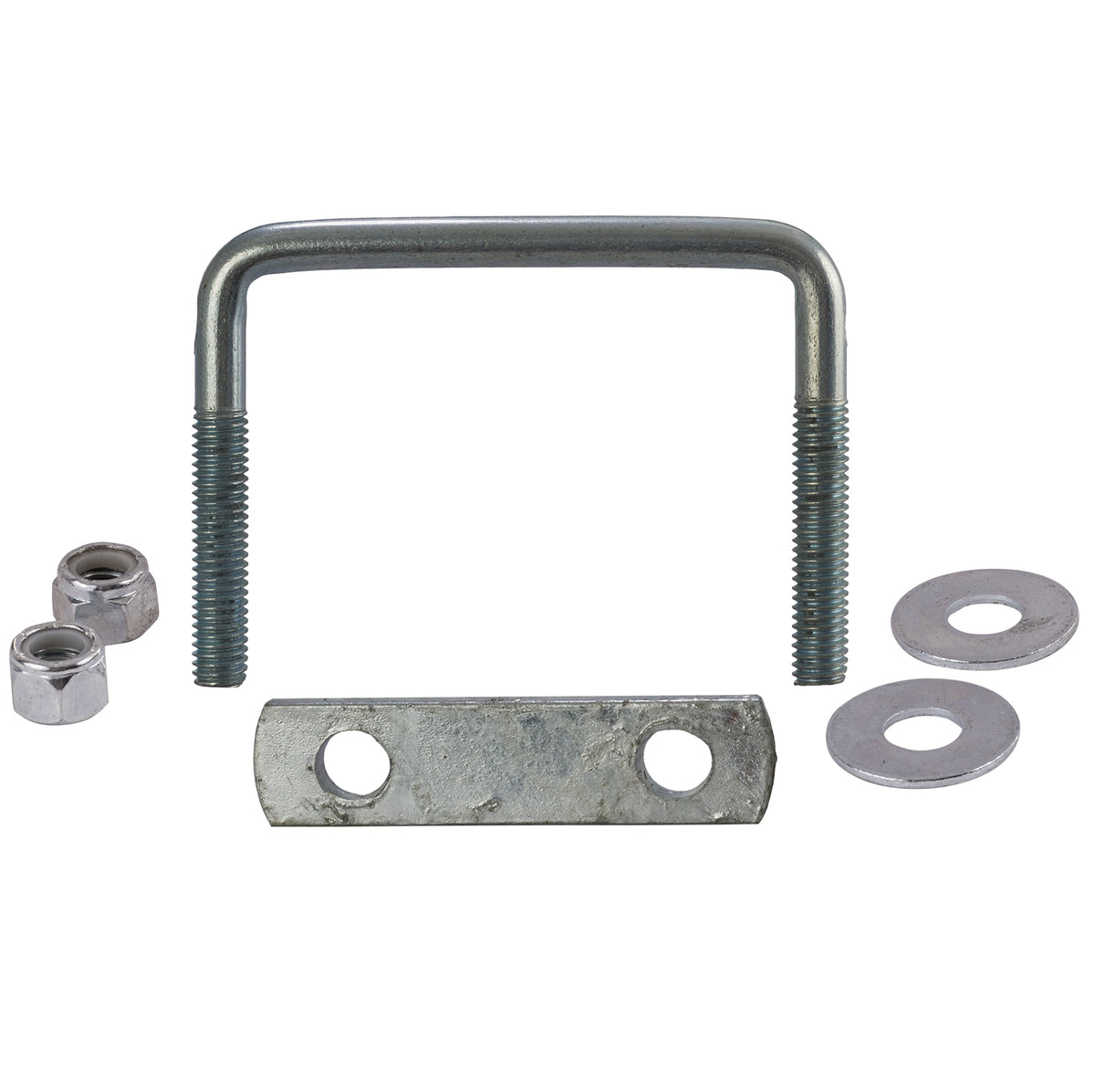4-1/8 x 3-6 U-bolts with frame straps for Jet Ski trailer mounting
