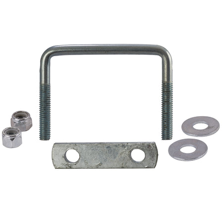 4-1/8 x 3-6 U-bolts with frame straps for Jet Ski trailer mounting