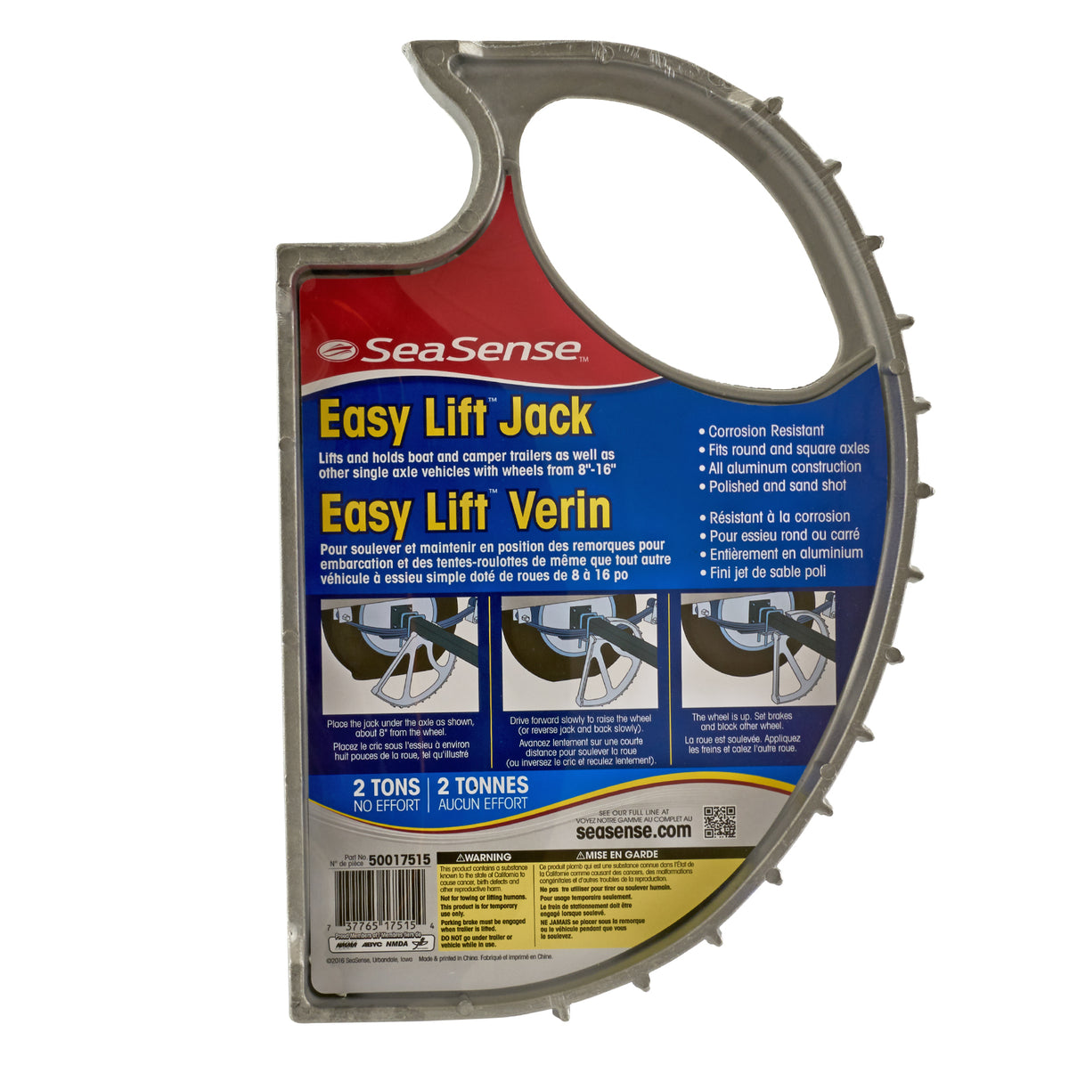 Easy Lift trailer jack for Jet Ski trailer lifting and leveling