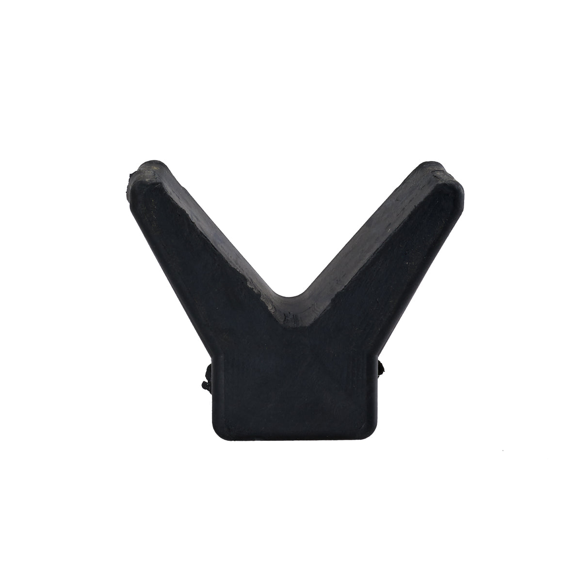 Trailer bow stop with 1/2-inch diameter shaft, 2-inch base, 3-inch high by 3-inch wide for Jet Ski trailer bow support