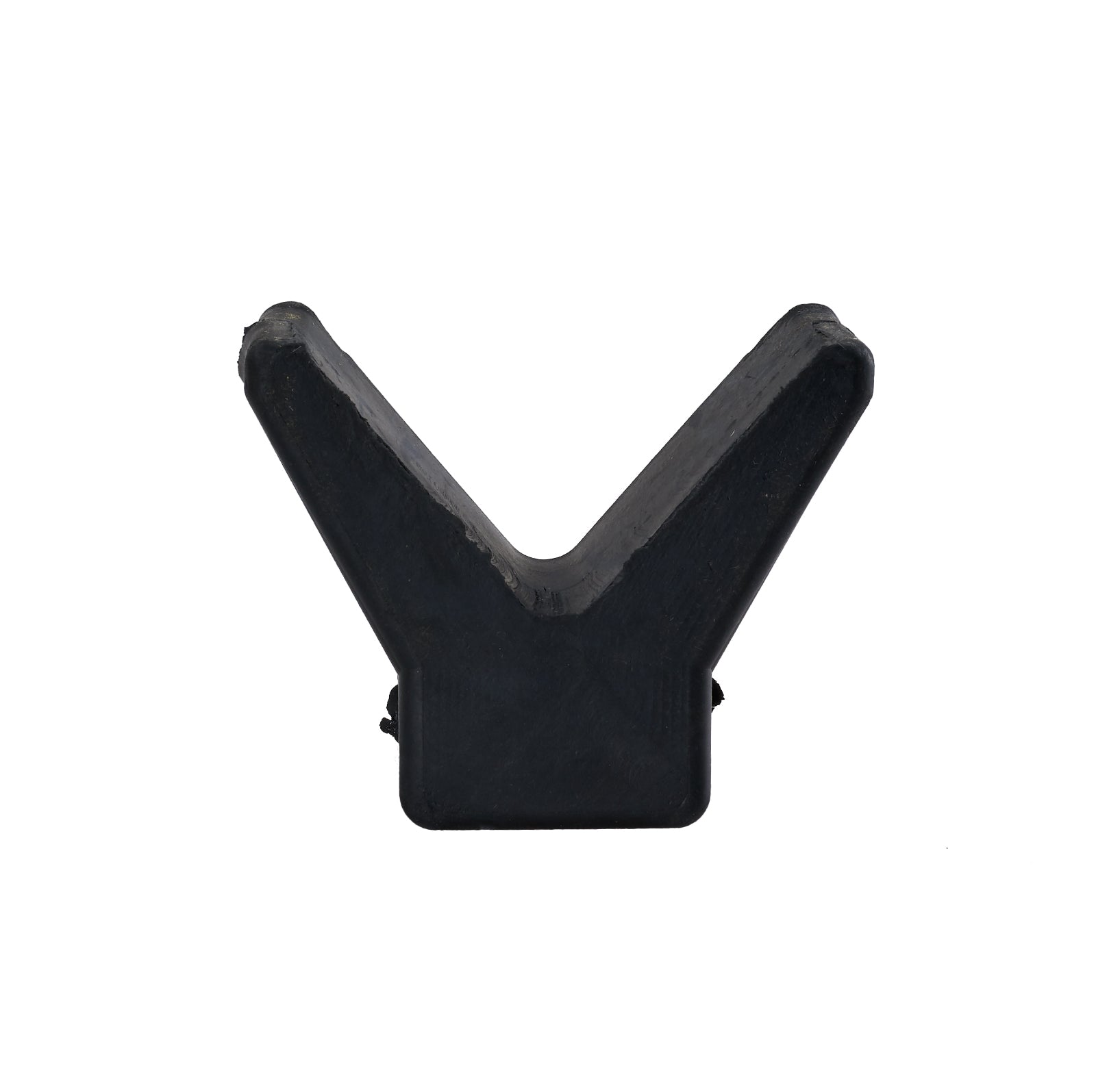 Trailer bow stop with 1/2-inch diameter shaft, 2-inch base, 3-inch high by 3-inch wide for Jet Ski trailer bow support