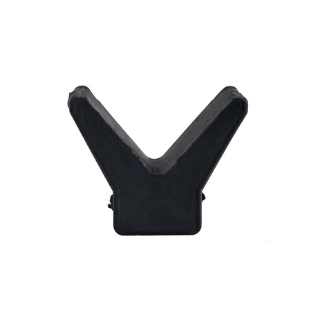 Trailer bow stop with 1/2-inch diameter shaft, 2-inch base, 3-inch high by 3-inch wide for Jet Ski trailer bow support