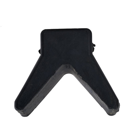Trailer bow stop with 1/2-inch diameter shaft, 2-inch base, 3-inch high by 3-inch wide for Jet Ski trailer bow support