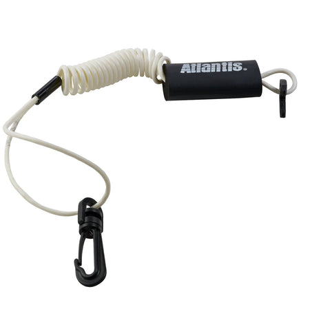 Floating lanyard for Kawasaki, Polaris, Tigershark, Aquatrax and WetJet personal watercraft; fits Honda and Jet Ski models