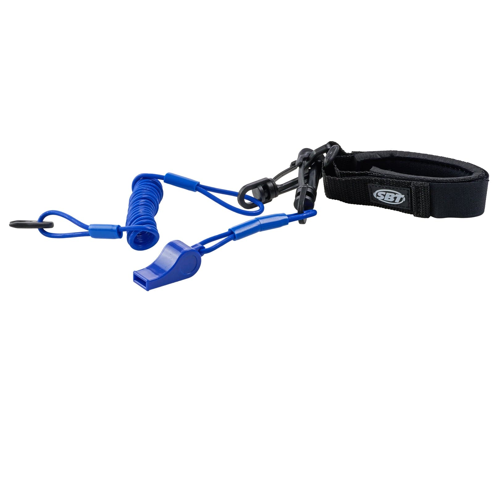 Floating wrist lanyard with whistle for Kawasaki and Polaris personal watercraft, fits Tigershark Jet Ski models