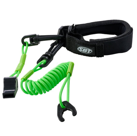 Floating wrist lanyard with whistle for Kawasaki and Polaris personal watercraft, fits Tigershark Jet Ski models