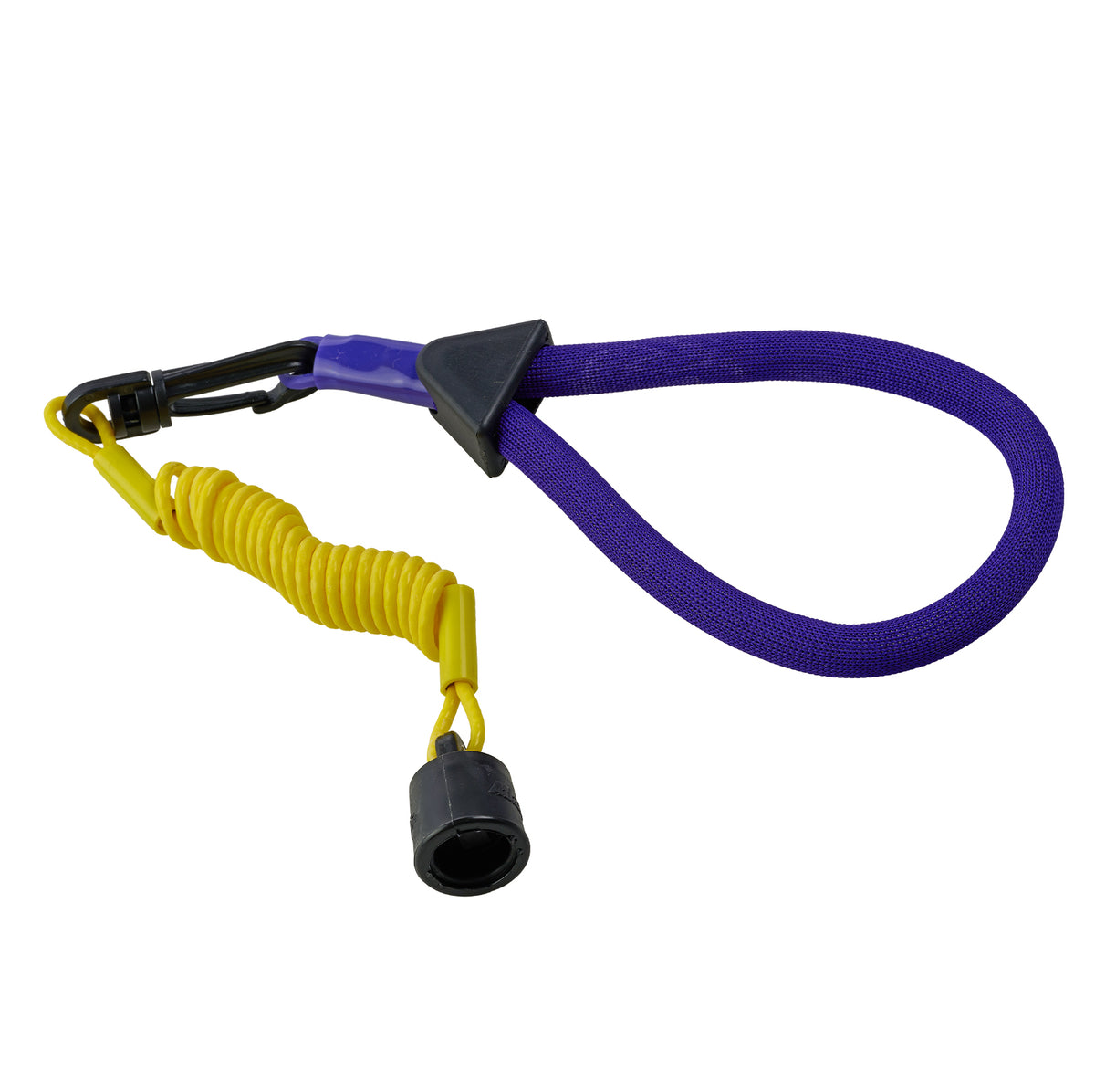 DESS wrist/vest lanyard for Sea-Doo Jet Ski with quick-release clip and DESS key connection