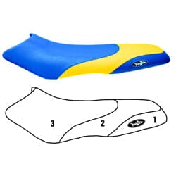 BlackTip Jetsports custom Jet Ski seat cover for Sea-Doo GS, GSI, GSX and GSX RFI models 1996–2001