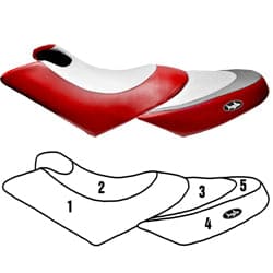 BlackTip Jetsports custom seat cover for Sea-Doo GTX 4-Tec, RXT, RXTX, Wake 2002–2009 Jet Ski
