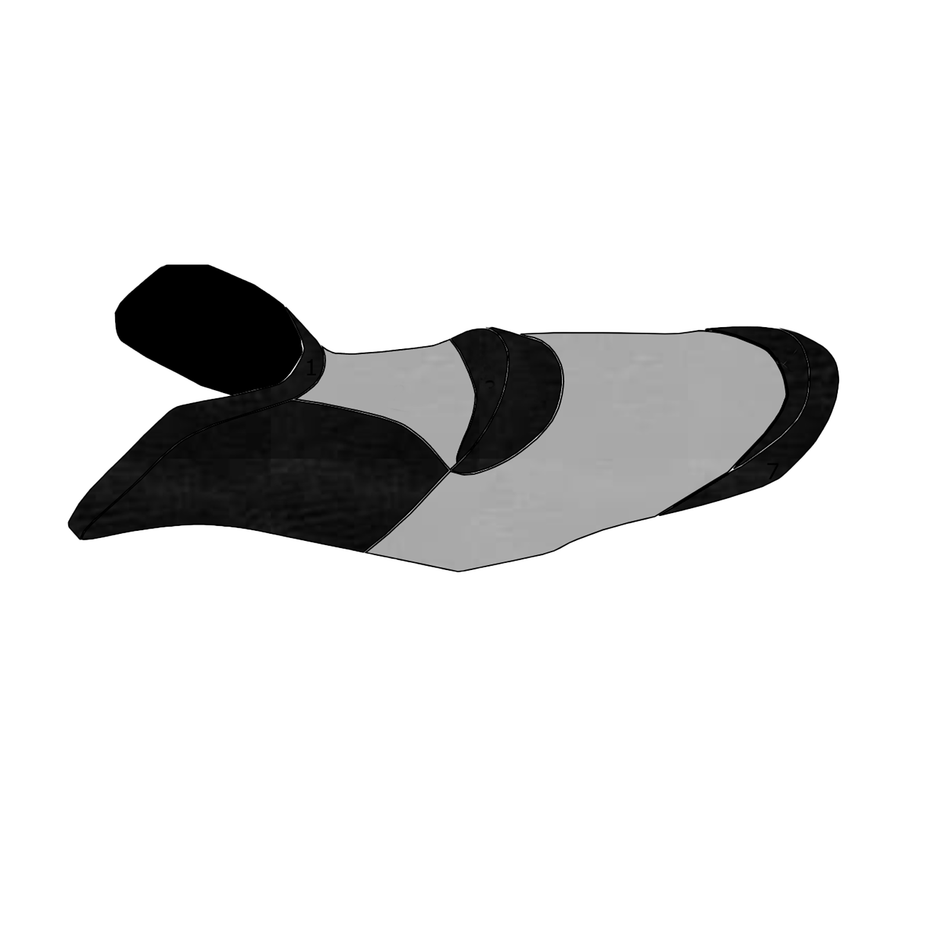 BlackTip Jetsports seat cover for Sea-Doo RXT-300, RXT-X AS 260 and RXT 260 (2016-2017) Jet Ski