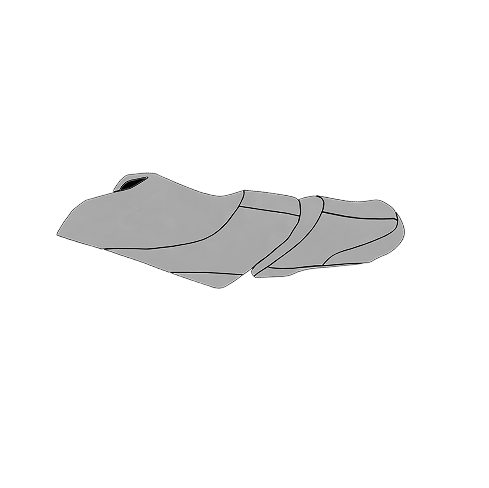 BlackTip Jetsports seat cover for Yamaha WaveRunner VX, VXS, and VX Deluxe 2015-2020 Jet Ski