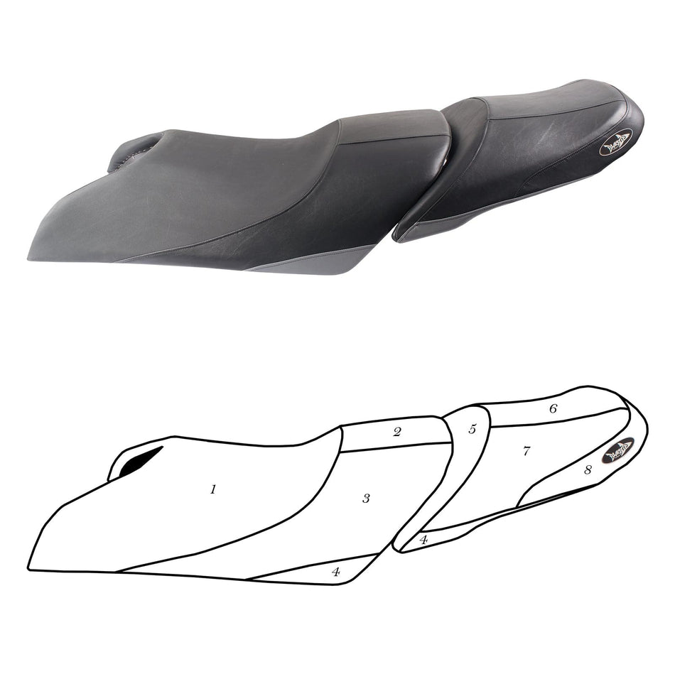 BlackTip Jetsports custom seat cover for Yamaha WaveRunner VX, VXS and VX Deluxe 2015–2020 Jet Ski