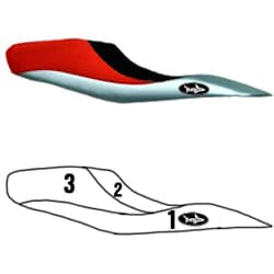 BlackTip Jetsports custom seat cover for Honda Aquatrax R12/R12X 2003–2007 Jet Ski