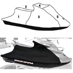 Custom storage cover for 2000-2003 Sea-Doo RX/RX Di Jet Ski