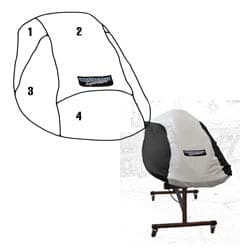 Custom storage cover for Kawasaki 2003-2010 800 SX-R Jet Ski