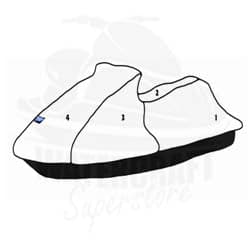 Custom storage cover for Yamaha 1999–2004 SUV WaveRunner Jet Ski