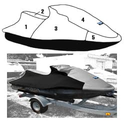 Custom storage cover for Honda Aqua Trax F12, F12X and F12 GP Scape 2002-2008 Jet Ski