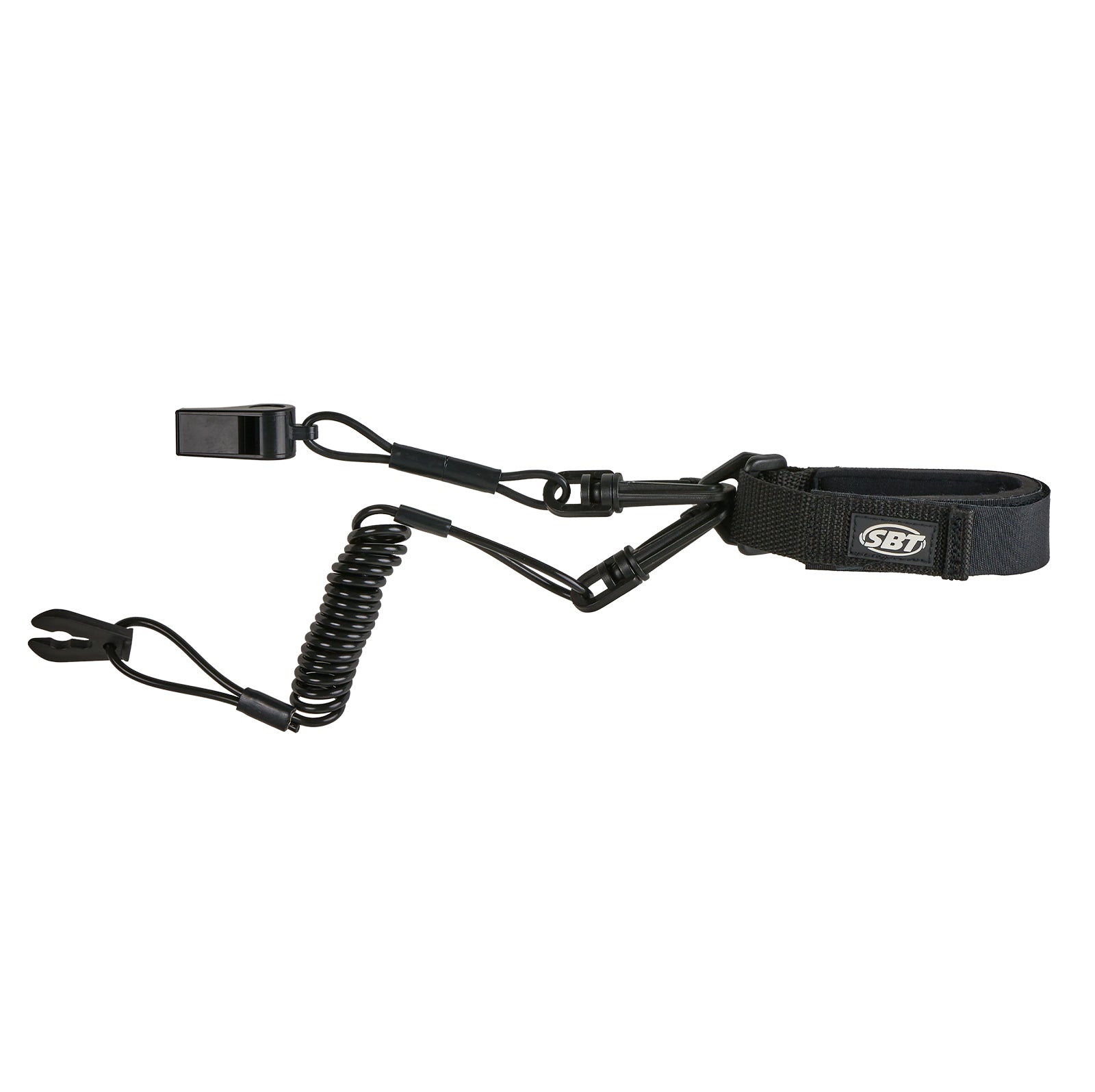 Floating wrist lanyard with whistle for Kawasaki and Polaris personal watercraft, fits Tigershark Jet Ski models