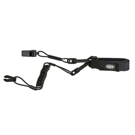 Floating wrist lanyard with whistle for Kawasaki and Polaris personal watercraft, fits Tigershark Jet Ski models