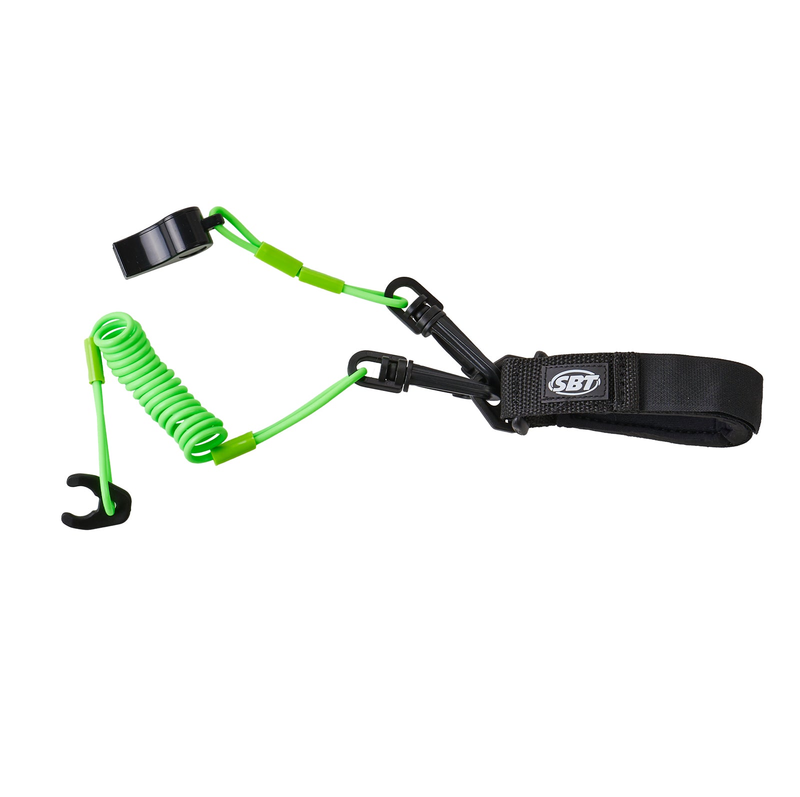 Floating wrist lanyard with whistle for Kawasaki and Polaris personal watercraft, fits Tigershark Jet Ski models