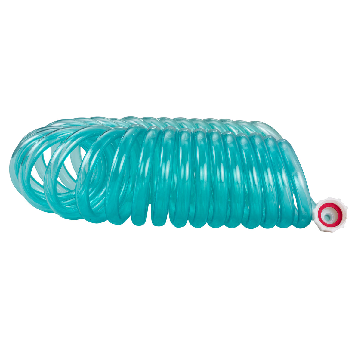 Clear blue garden hose extension with bag for Yamaha WaveRunner and Jet Ski PWC and jet boats